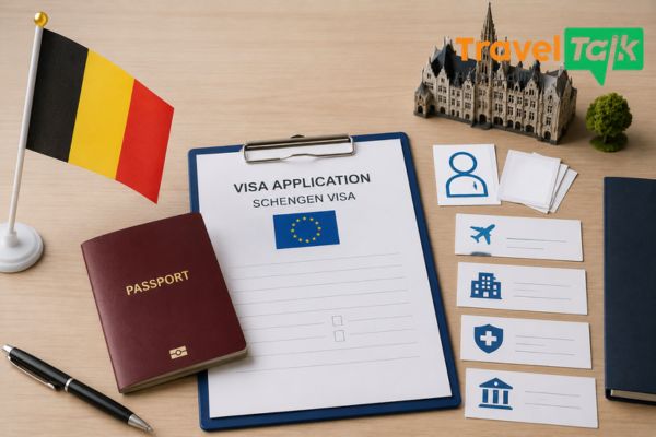 Hồ sơ xin Visa Schengen Bỉ mới nhất