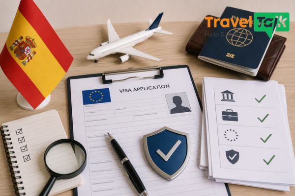 Hồ sơ xin Visa Tây Ban Nha gồm những gì?