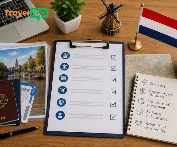 Kinh nghiệm xin visa Hà Lan 