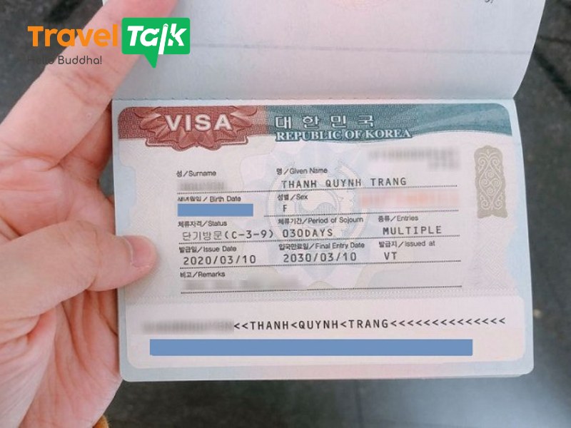 kinh nghiệm xin visa hàn quốc tự túc