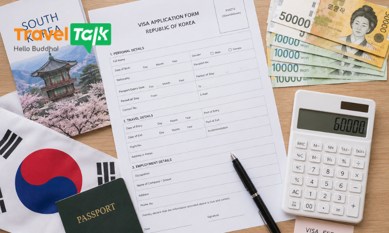Phí visa du lịch Hàn Quốc