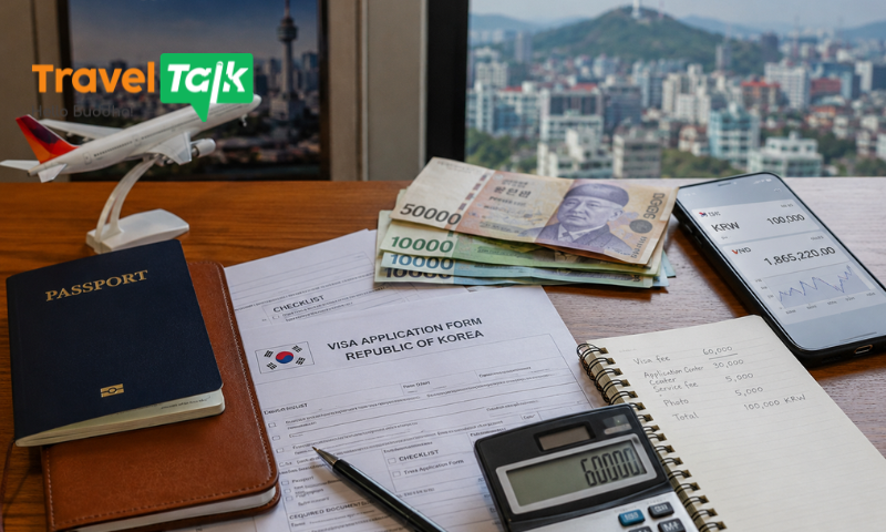 Phí visa du lịch Hàn Quốc