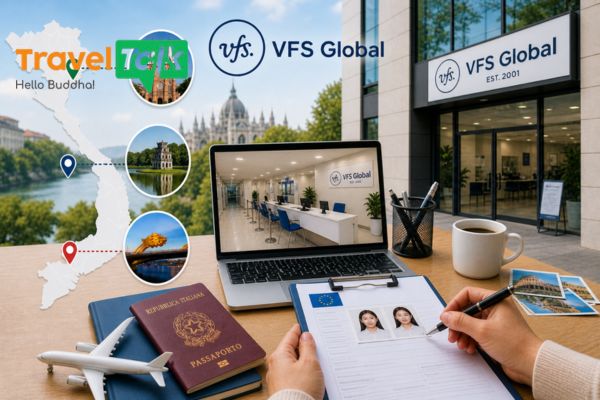 Nộp hồ sơ visa Schengen Ý ở đâu tại Việt Nam?