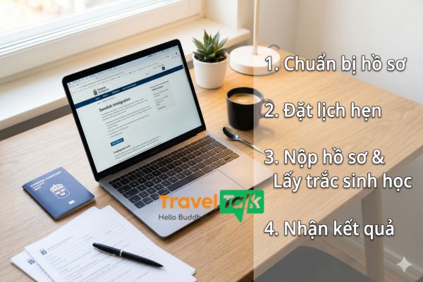 Quy trình xin visa Schengen Thụy Điển