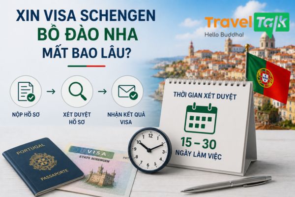 Xin Visa Schengen Bồ Đào Nha mất bao lâu?