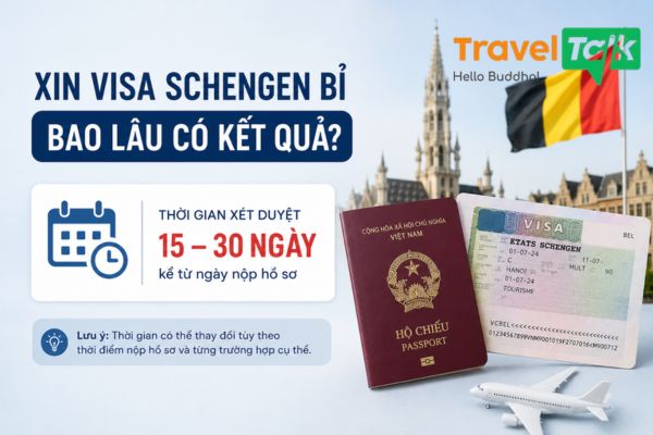 Xin Visa Schengen Bỉ bao lâu có kết quả?