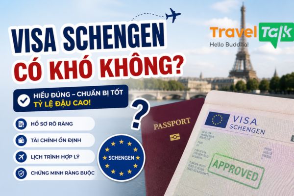 Xin visa Schengen có khó không?