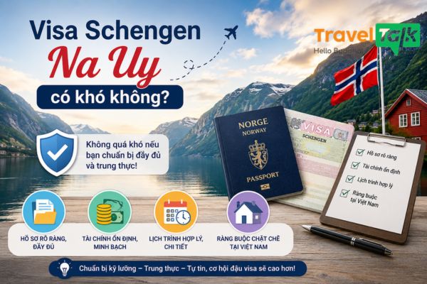 Visa Schengen Na Uy có khó không?