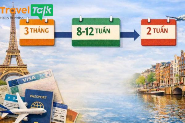 Visa Schengen xin trước bao lâu là hợp lý