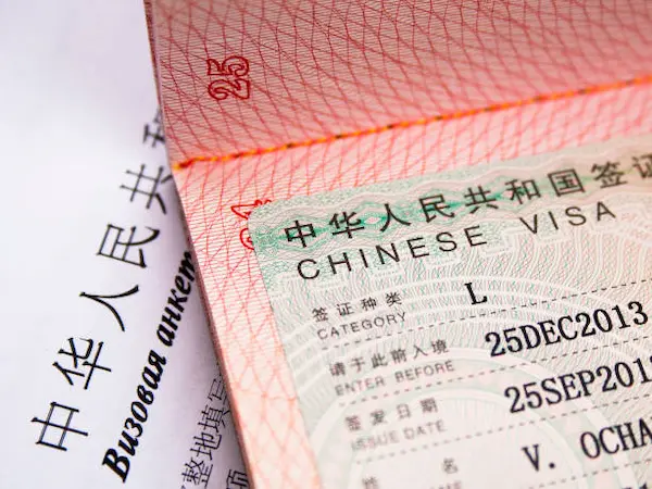 Các Loại Visa Trung Quốc Phổ Biến Tại Đà Nẵng