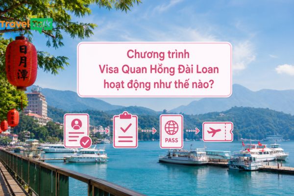 Chương trình Visa Quan Hồng Đài Loan hoạt động