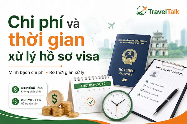 Câu hỏi thường gặp về dịch vụ visa 4 Chi phí và thời gian xử lý hồ sơ visa