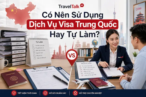 Có Nên Sử Dụng Dịch Vụ Visa Trung Quốc Hay Tự Làm?