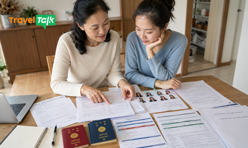 Hồ sơ xin visa Nhật Bản