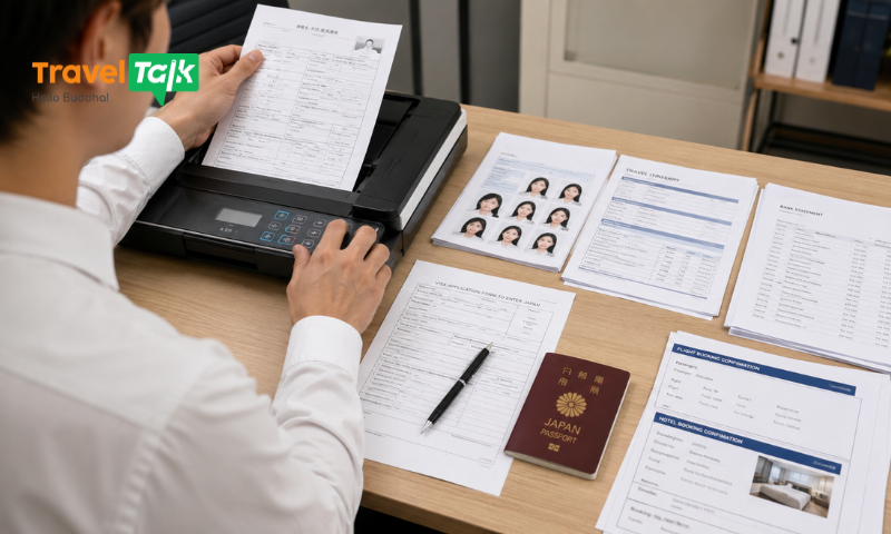 Hồ sơ xin visa Nhật Bản