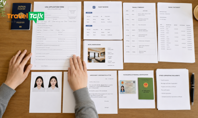 Hồ sơ xin visa Nhật Bản