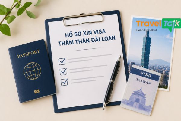 Hồ sơ xin visa thăm thân Đài Loan