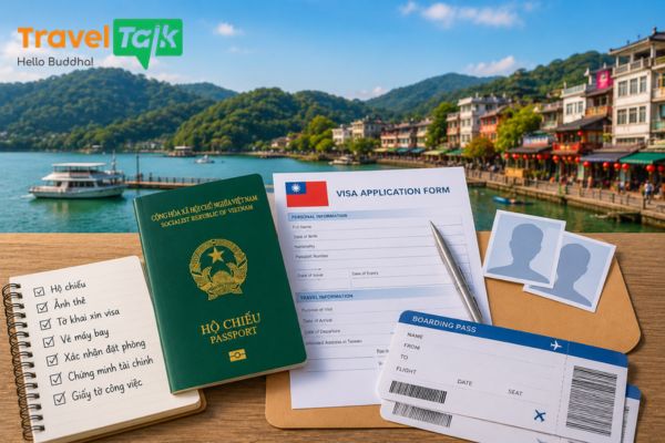 Hồ sơ xin visa Đài Loan tự túc
