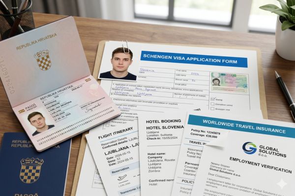 Hồ sơ xin visa Schengen Slovenia
