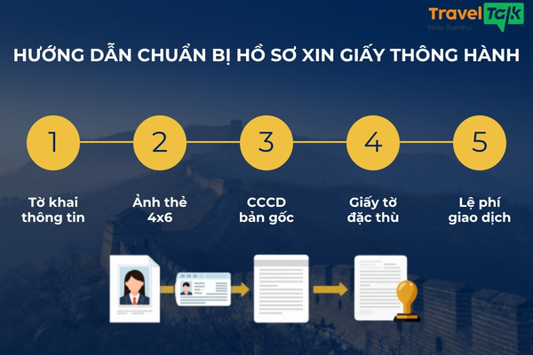Cách xin giấy thông hành Trung Quốc