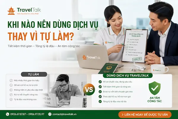 Dịch Vụ Visa Trung Quốc Tại Nha Trang: Hồ Sơ, Chi Phí, Thời Gian 4 Khi nào nên dùng dịch vụ thay vì tự làm?