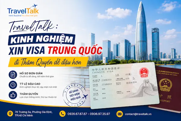 Kinh nghiệm xin visa Trung Quốc đi Thâm Quyến dễ đậu hơn