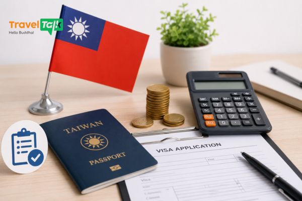Những lưu ý về lệ phí visa Đài Loan