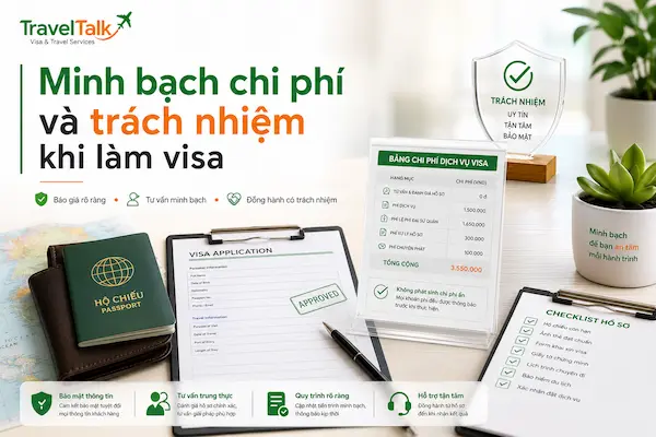 Câu hỏi thường gặp về dịch vụ visa 5 Minh bạch chi phí và trách nhiệm khi làm visa