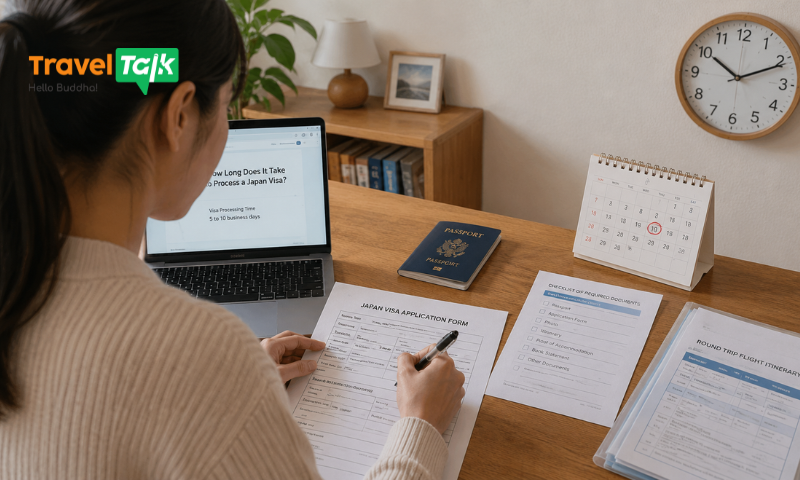Thời gian xét duyệt visa Nhật