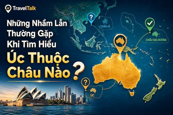 Những Nhầm Lẫn Thường Gặp Khi Tìm Hiểu Úc Thuộc Châu Nào