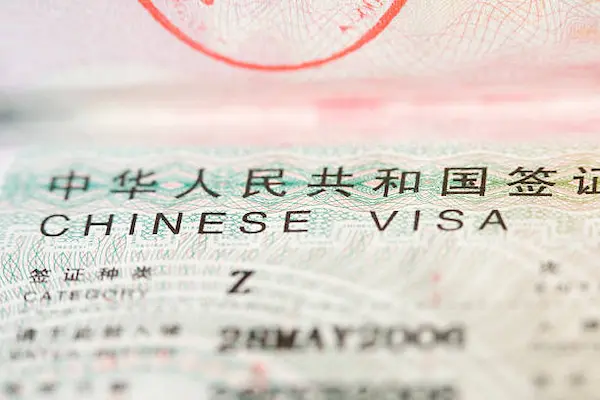 Những trường hợp vẫn phải lăn tay khi xin visa Trung Quốc