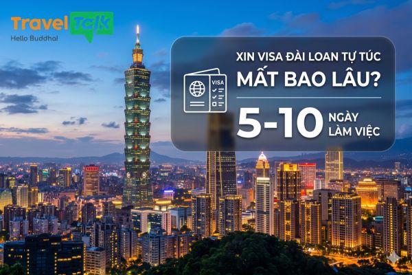 Thời gian xin visa Đài Loan tự túc