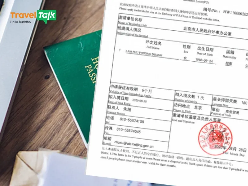 Thư Mời Công Tác Trung Quốc Là Gì?