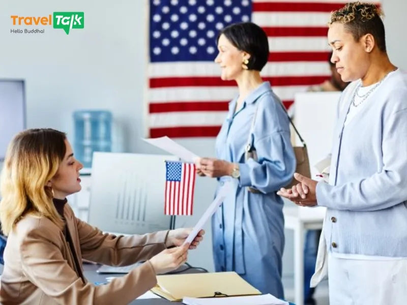 thủ tục đi du lịch Mỹ thăm thân nhân