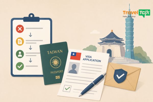 Hướng dẫn xin lại visa Đài Loan sau khi bị blacklist