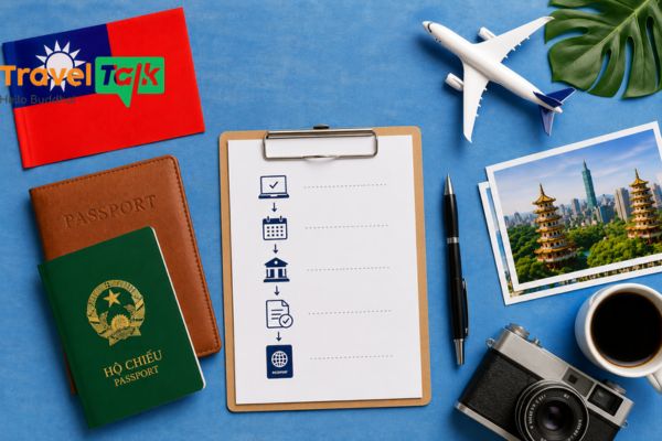 Thủ tục xin visa du lịch Đài Loan