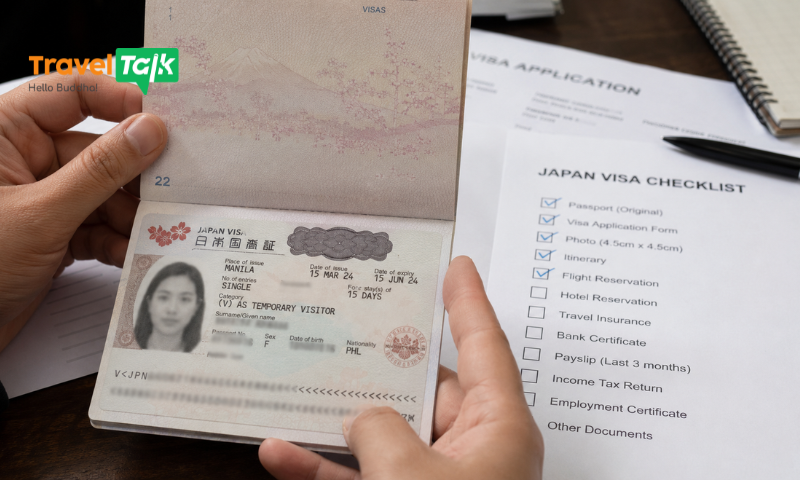 Thủ tục xin visa Nhật Bản