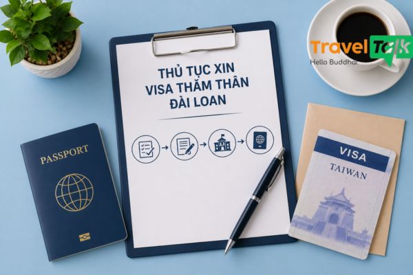 Thủ tục xin visa thăm thân Đài Loan