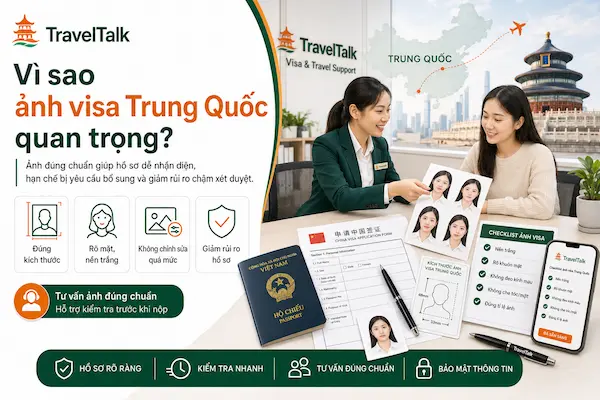 Ảnh Visa Trung Quốc Sai Chuẩn: Kích Thước, Nền, Lỗi Thường Gặp 1 Vì sao ảnh visa Trung Quốc quan trọng?