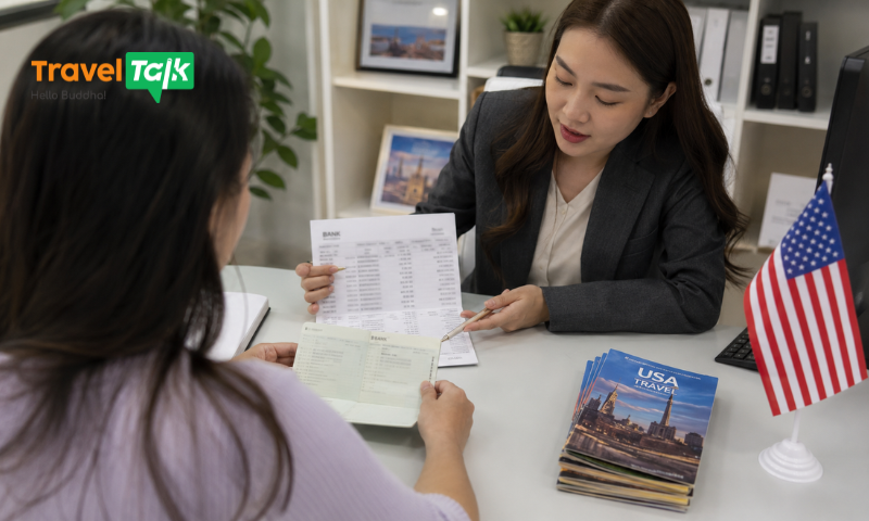  Sổ tiết kiệm làm visa Mỹ