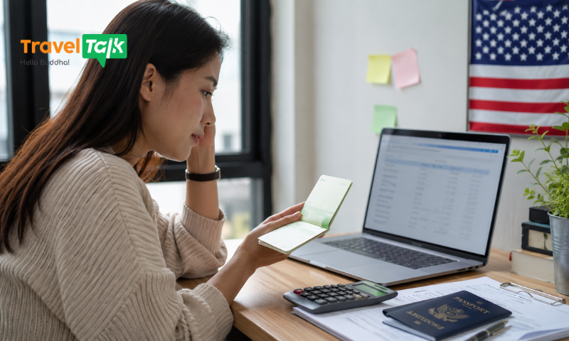  Sổ tiết kiệm làm visa Mỹ
