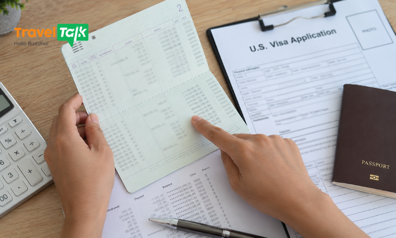  Sổ tiết kiệm làm visa Mỹ