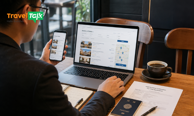 Đặt khách sạn xin visa Nhật: Cách chọn nơi lưu trú phù hợp 3 Đặt khách sạn xin visa Nhật