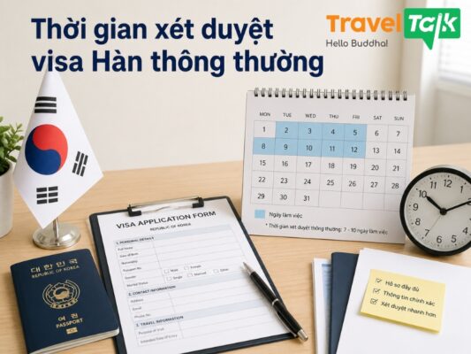 Đậu visa Hàn bao lâu