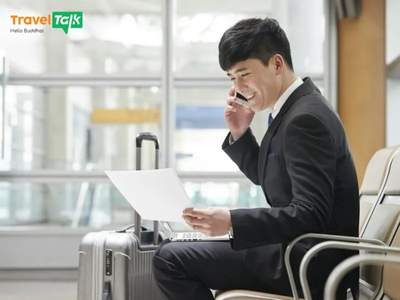 giấy xác nhận công tác song ngữ
