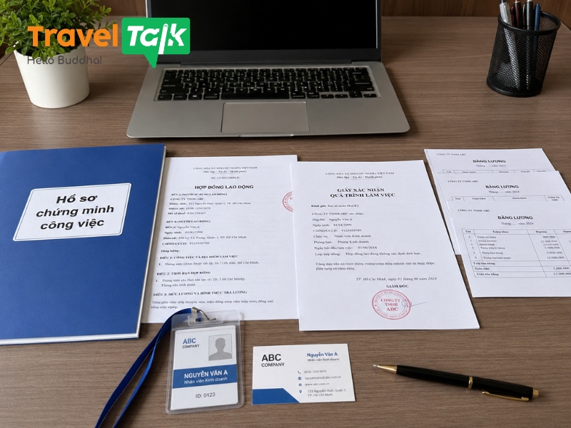 Cách chuẩn bị hồ sơ chứng minh công việc Mỹ giúp tăng tỷ lệ đậu visa 2 hồ sơ chứng minh công việc Mỹ