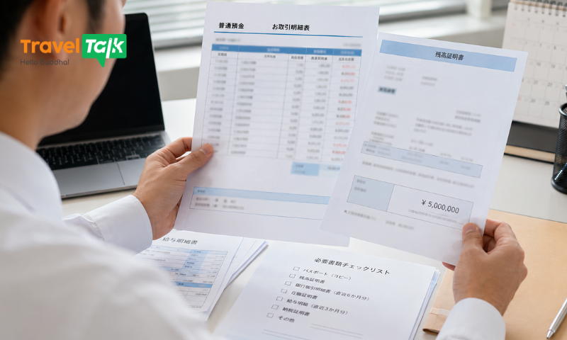 Những giấy tờ cần chuẩn bị hồ sơ chứng minh tài chính Nhật 3 Hồ sơ chứng minh tài chính Nhật