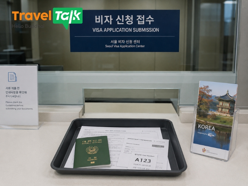 Kinh nghiệm xin visa Hàn lần đầu