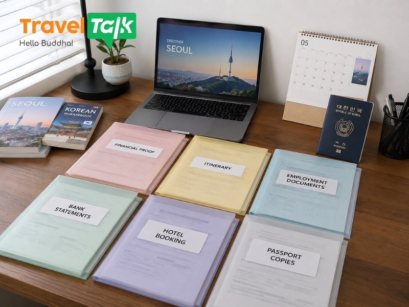 Kinh nghiệm xin visa Hàn lần đầu