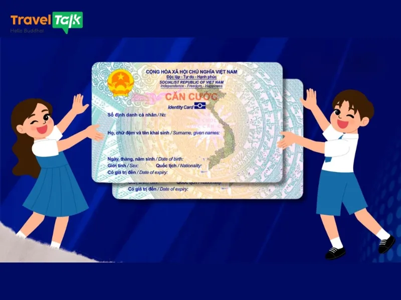 làm căn cước công dân cho trẻ dưới 14 tuổi